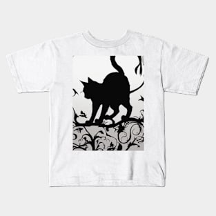 Shadow Silhouette Anime Style Collection No. 1 Kids T-Shirt